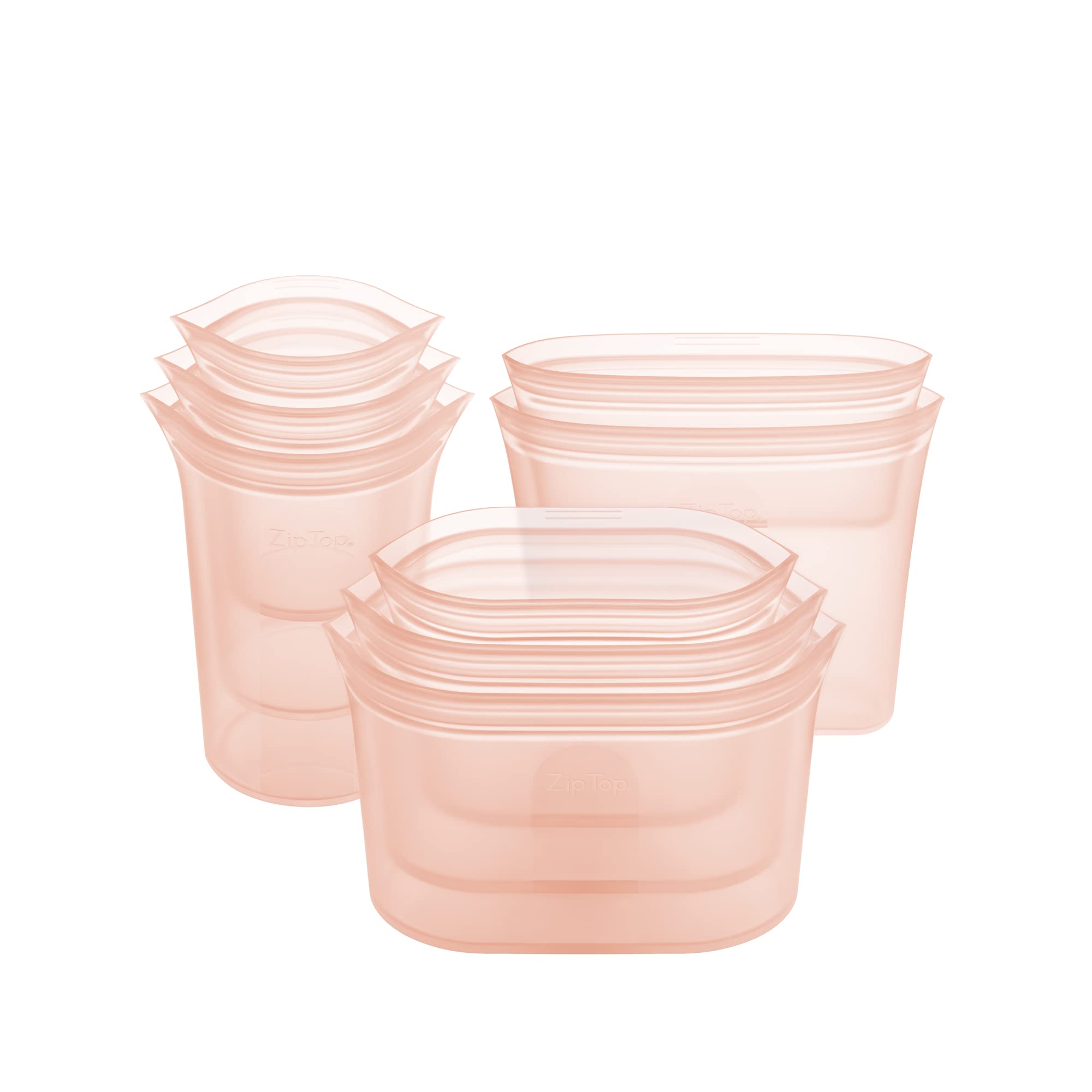 Amazon | Zip Top (ジップトップ) 繰り返し使える食品保存袋 8点